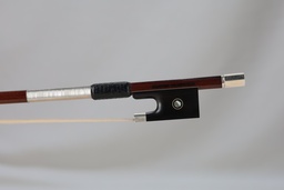 [vnb3862] L'Archet Brasil Silver Mounted Ipe Violin Bow-4/4     