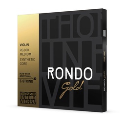 [RG100] Rondo Gold Violin Set with 2 E strings