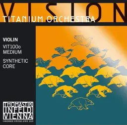 [VIT100O] Vision Titanium Orchestra Violin String Set 