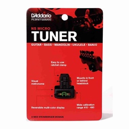 D'Addario NS Micro Violin/Viola Tuner