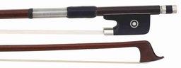 [vcb1808C] Nickel Mounted Pernambuco Cello Bow, stamped Hoyer