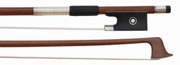 [vnb1811] Nickel Mounted Violin Bow, stamped Eugen Meinel