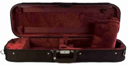 Bobelock 1002 Oblong Violin Suspension Case with Velour Lining - 3/4 Size