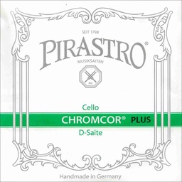[Chromchor Plus D] Chromchor Plus by Pirastro Cello D String, 4/4 Size