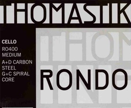 [RO400] Rondo Cello String Set, 4/4 Size, from Thomastik's Luthier Series