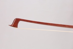 [vnb3341] Arcos Brasil Nickel Mounted Pernambuco Violin Bow, 1/2 Size