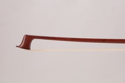 [vnb3613] Arcos Brasil Nickel Mounted Pernambuco Violin Bow Stamped C. Lozer
