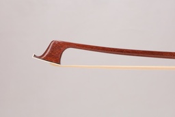 [vcb3667] Nickel Mounted Massaranduba Cello Bow Stamped B. Endlich-4/4