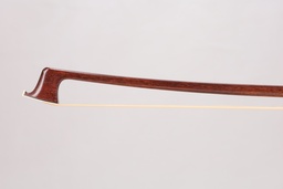 [vab3681] Nickel Mounted Massaranduba Viola Bow Branded S. Stein